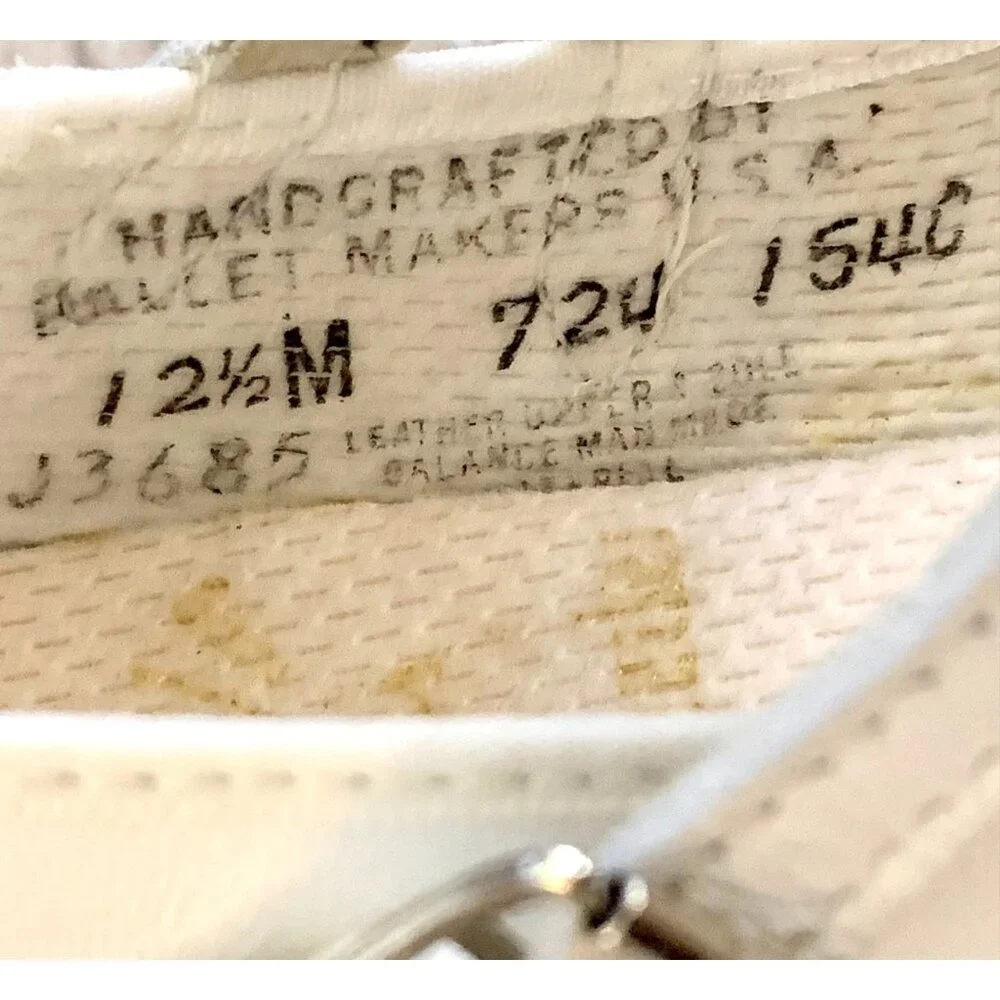 Capezio white leather